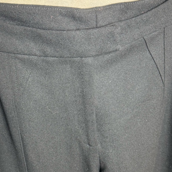 Vintage Wool Pants with White Frill Accent - Picture 7 of 7